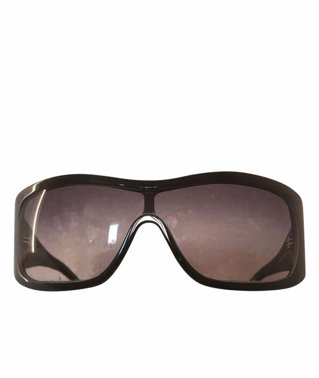ROBERTO CAVALLI Черные пластиковые солнцезащитные очки, фото 1