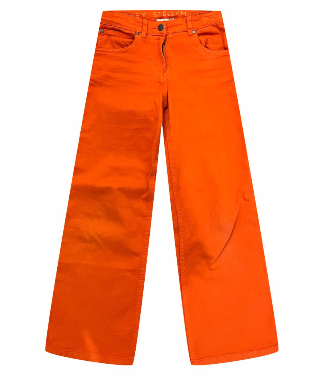 STELLA MCCARTNEY Оранжевое деним детские джинсы, фото 1