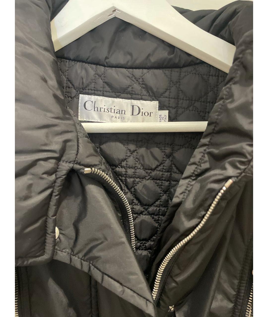 CHRISTIAN DIOR PRE-OWNED Черный пуховик, фото 3