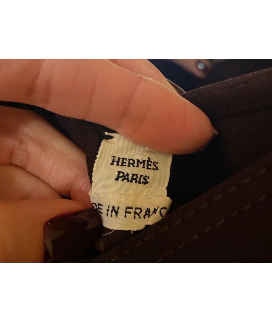 HERMES PRE-OWNED Черная вискозная блузы, фото 8