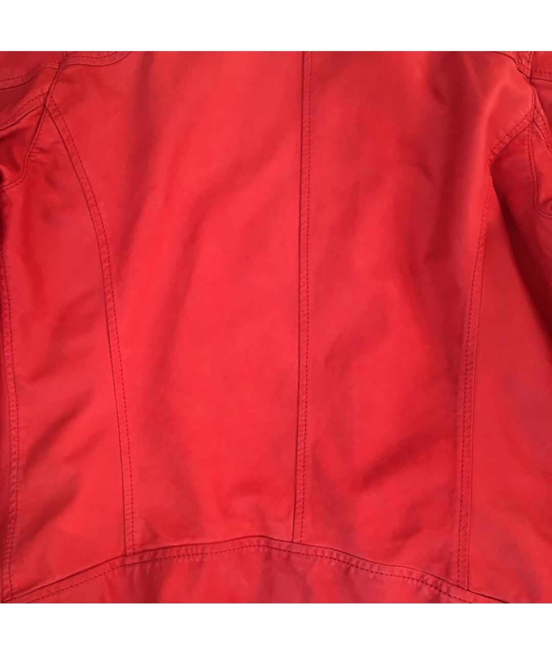DROME Красная кожаная куртка, фото 7