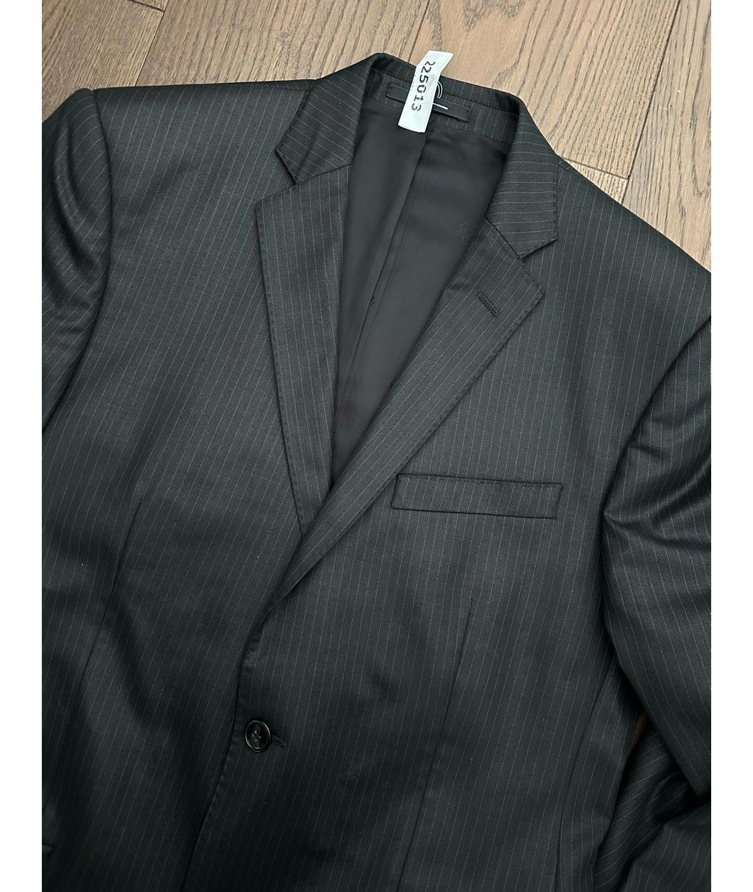 VERSACE COLLECTION Черный классический костюм, фото 3