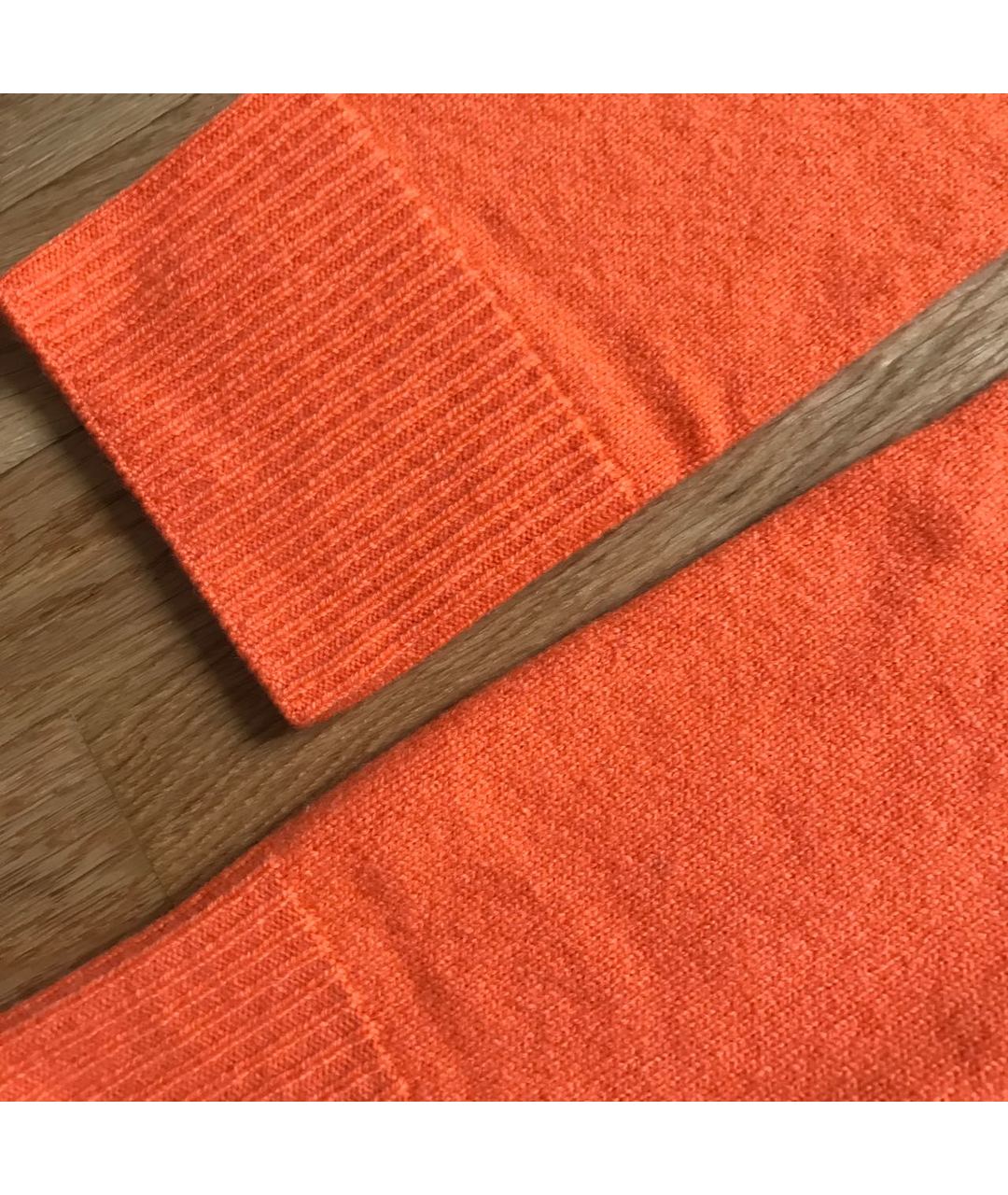 THE ROW Оранжевый кашемировый джемпер / свитер, фото 5