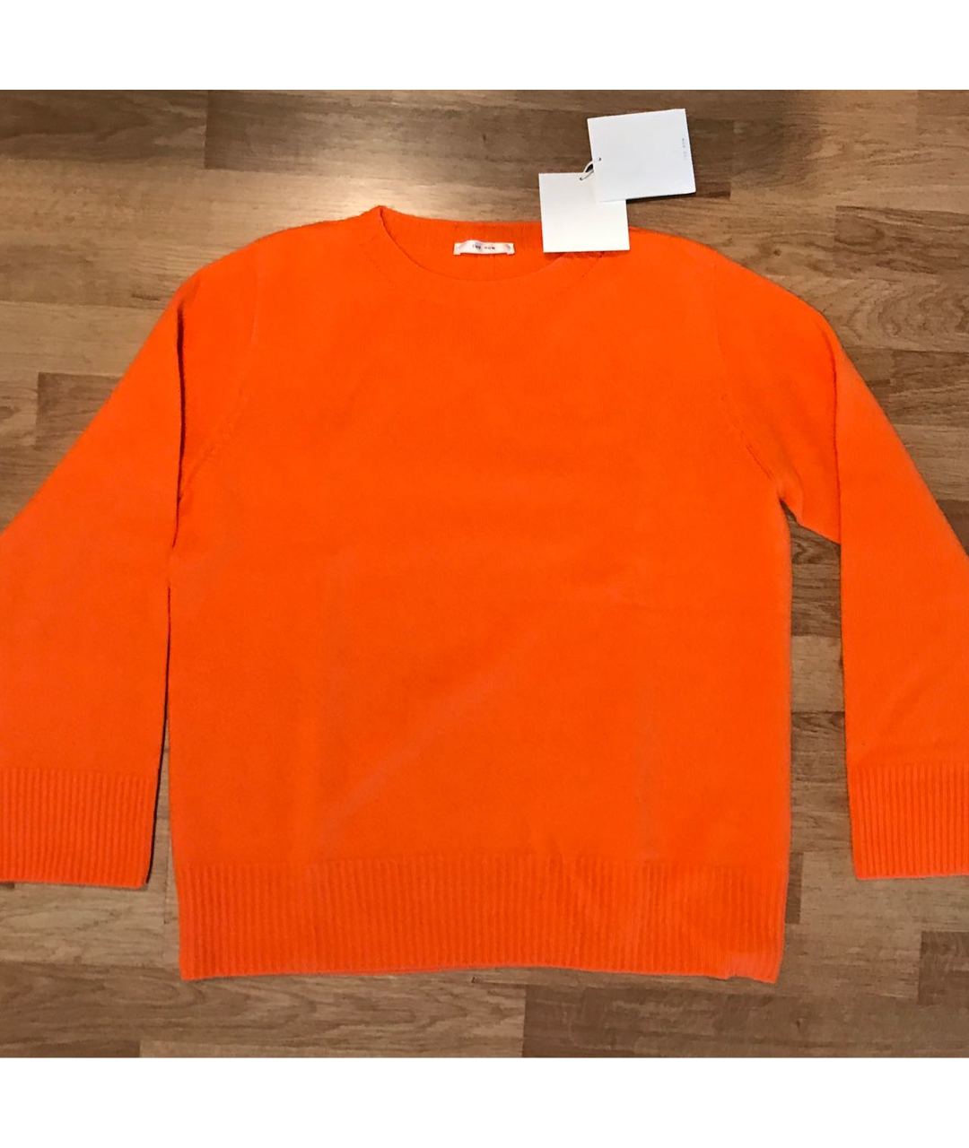 THE ROW Оранжевый кашемировый джемпер / свитер, фото 7