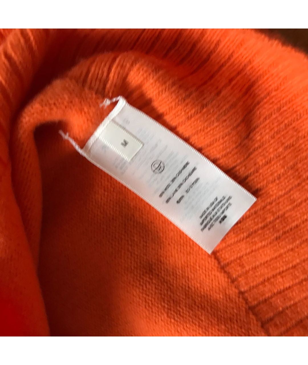 THE ROW Оранжевый кашемировый джемпер / свитер, фото 6