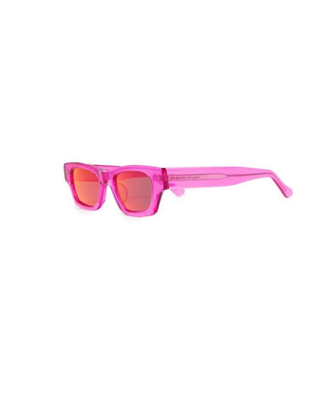 AMBUSH Розовые пластиковые солнцезащитные очки, фото 3