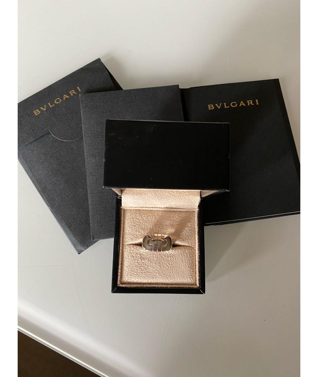 BVLGARI Серебряное кольцо из белого золота, фото 3