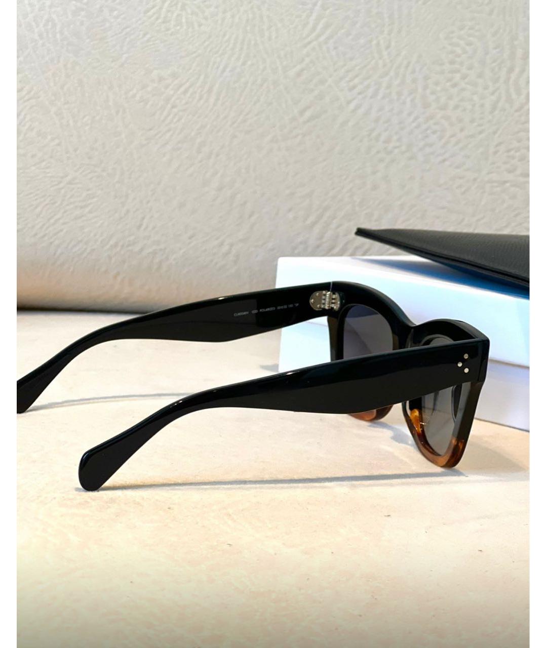 CELINE PRE-OWNED Мульти пластиковые солнцезащитные очки, фото 2