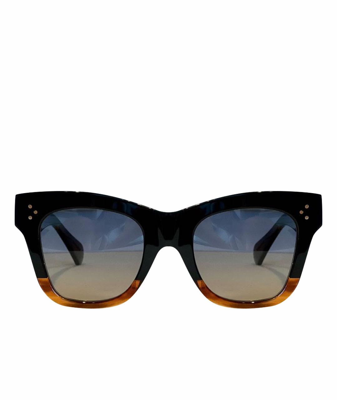CELINE PRE-OWNED Мульти пластиковые солнцезащитные очки, фото 1