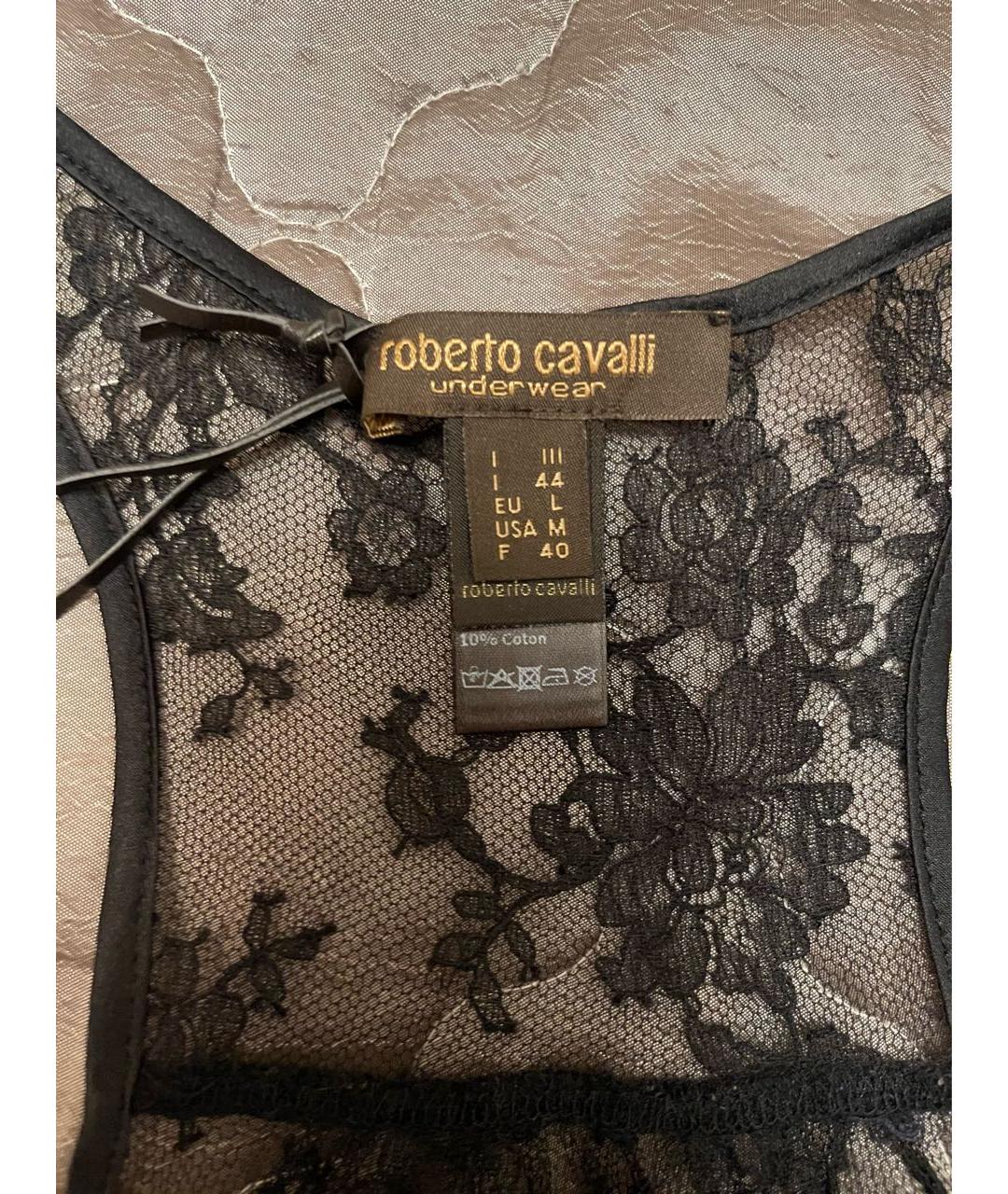 ROBERTO CAVALLI Мульти кружевная майка, фото 3