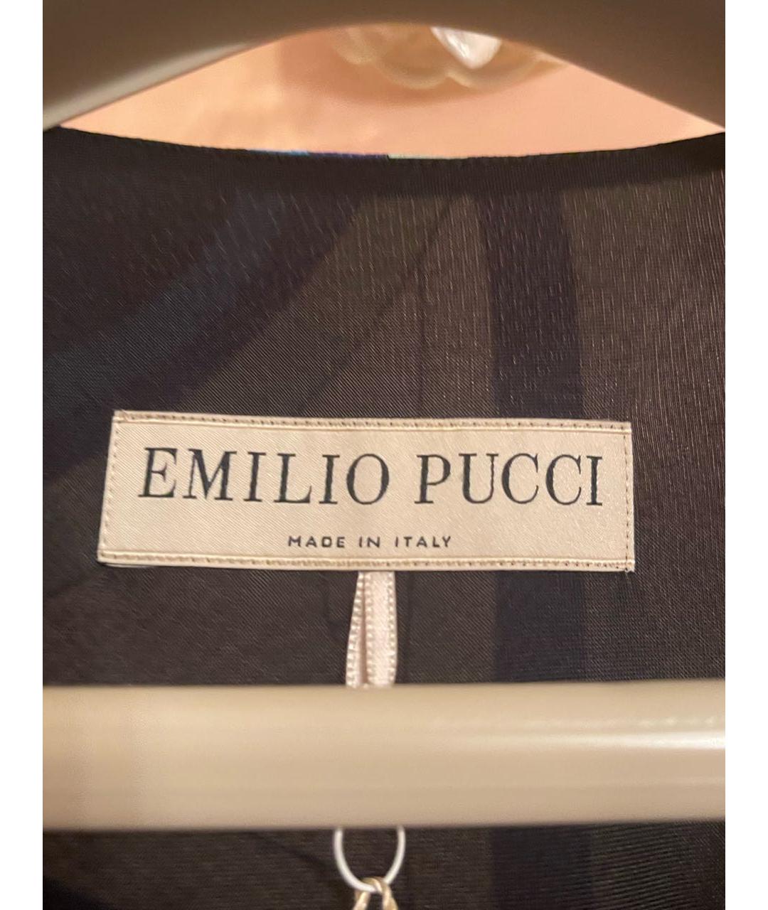EMILIO PUCCI Мульти вискозное вечернее платье, фото 3
