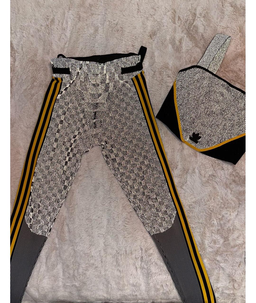 ADIDAS Серебрянный костюм с брюками, фото 3