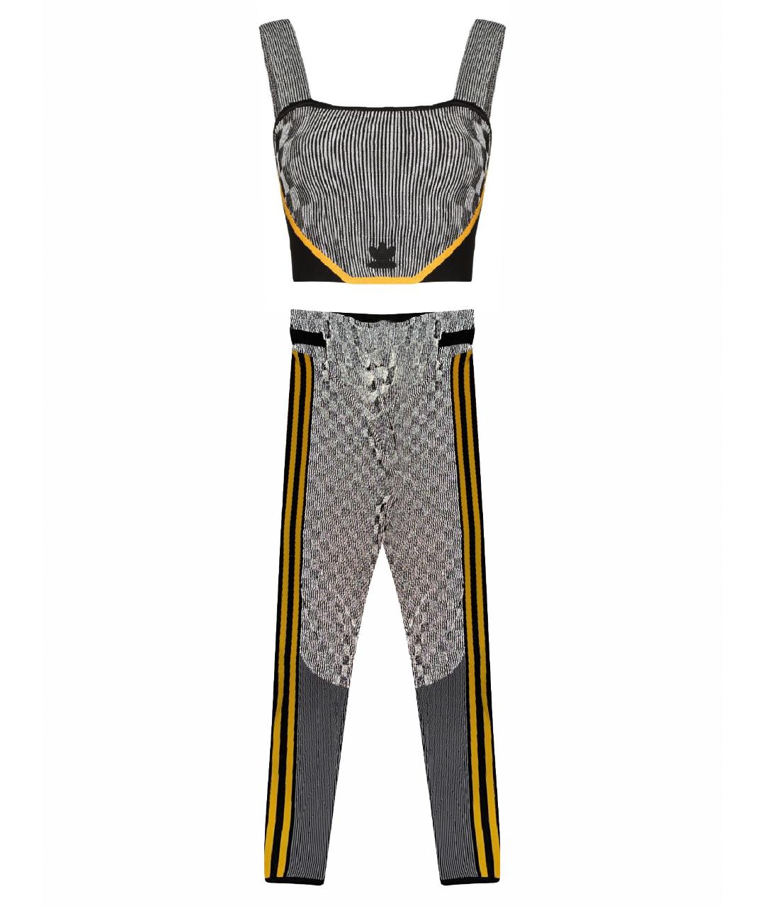 ADIDAS Серебрянный костюм с брюками, фото 1