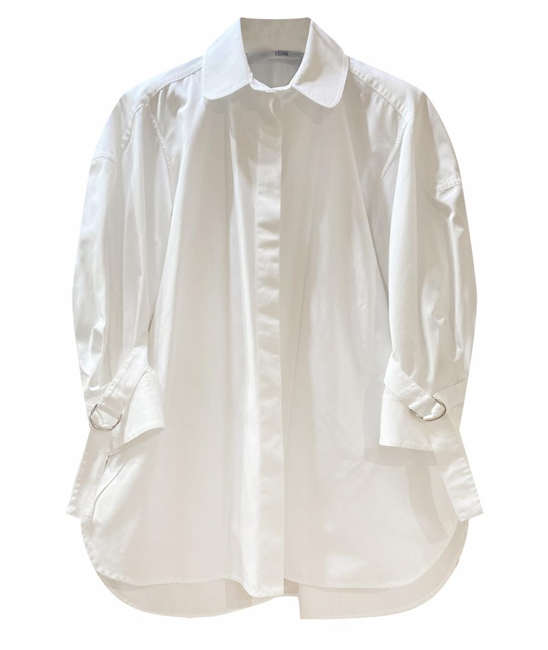 CELINE PRE-OWNED Белая хлопковая рубашка, фото 1