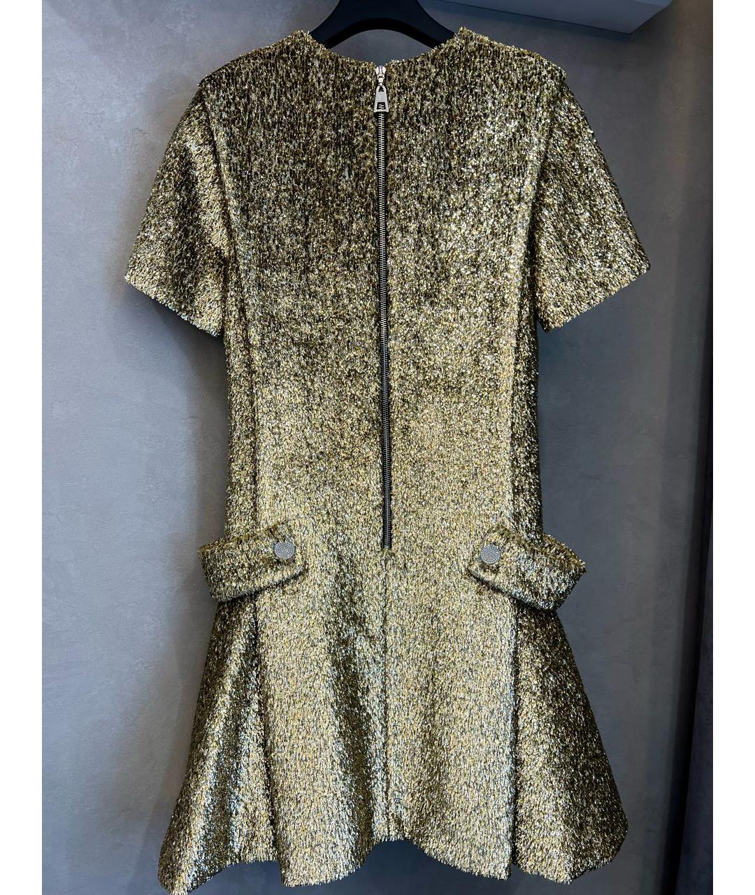 LOUIS VUITTON PRE-OWNED Золотое вечернее платье, фото 2