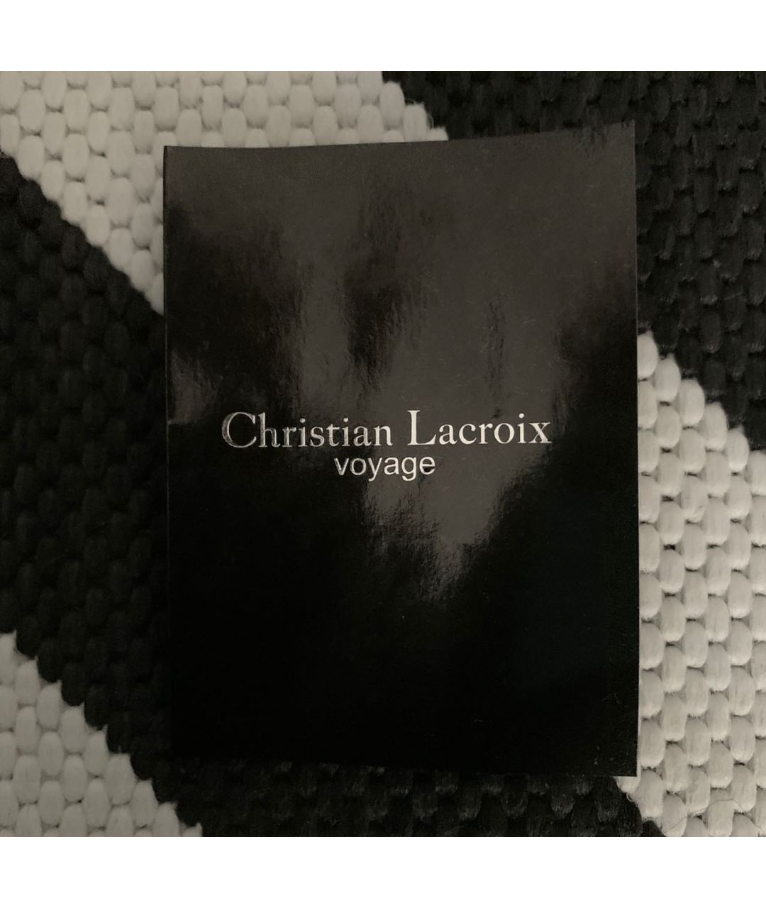 CHRISTIAN LACROIX Черная косметичка, фото 5
