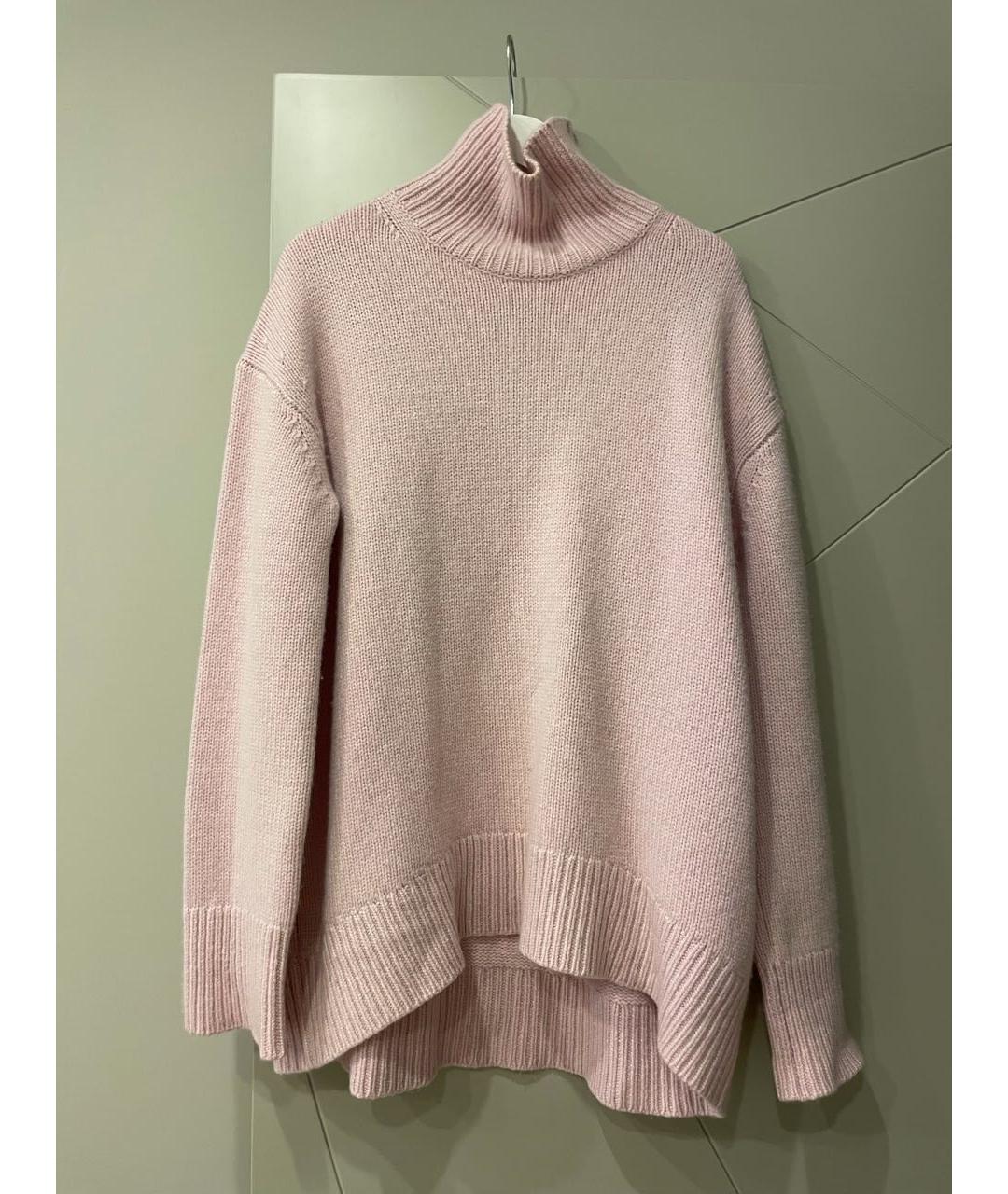 CELINE PRE-OWNED Розовый кашемировый джемпер / свитер, фото 5