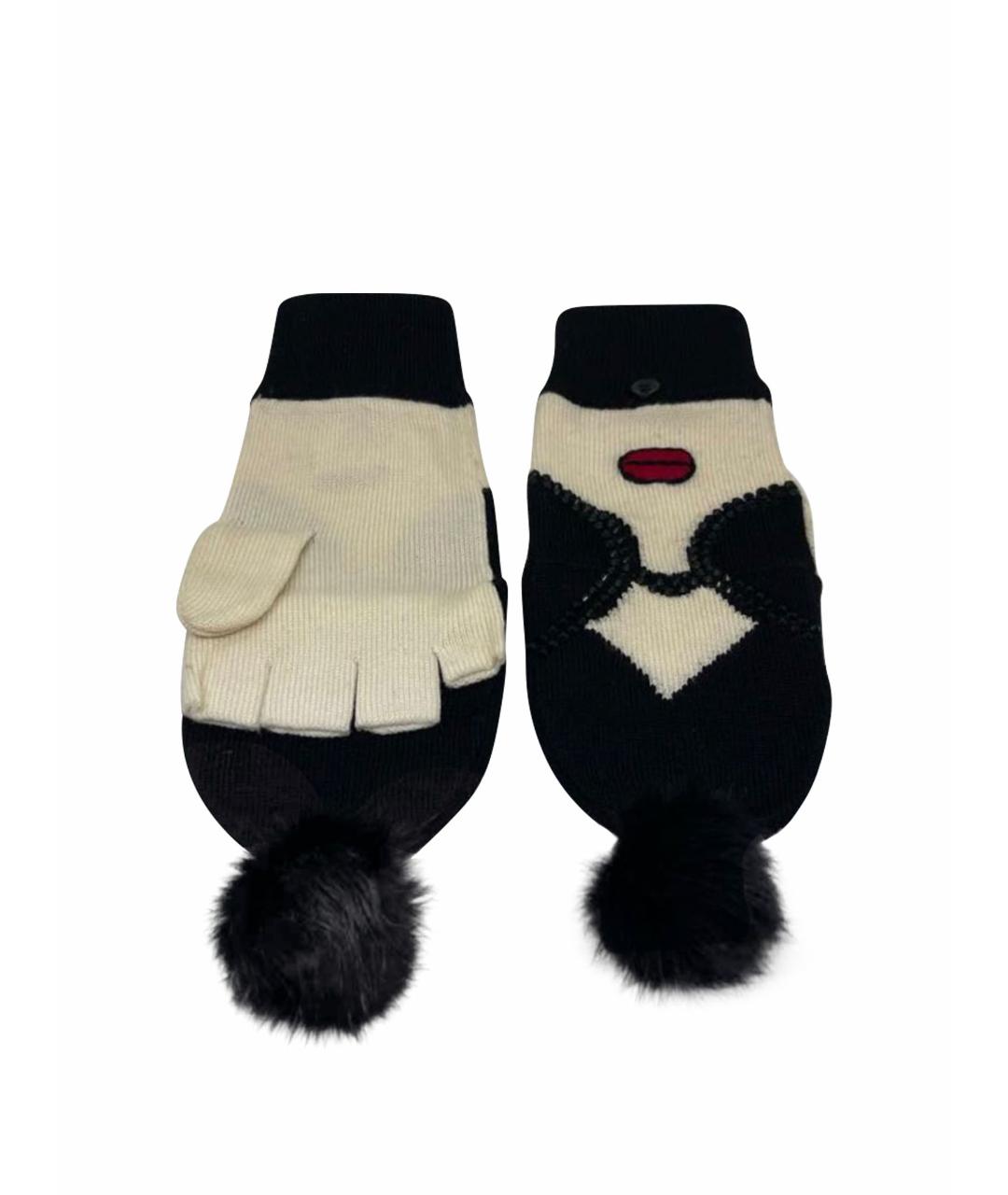 ALICE+OLIVIA Мульти шерстяные перчатки, фото 1