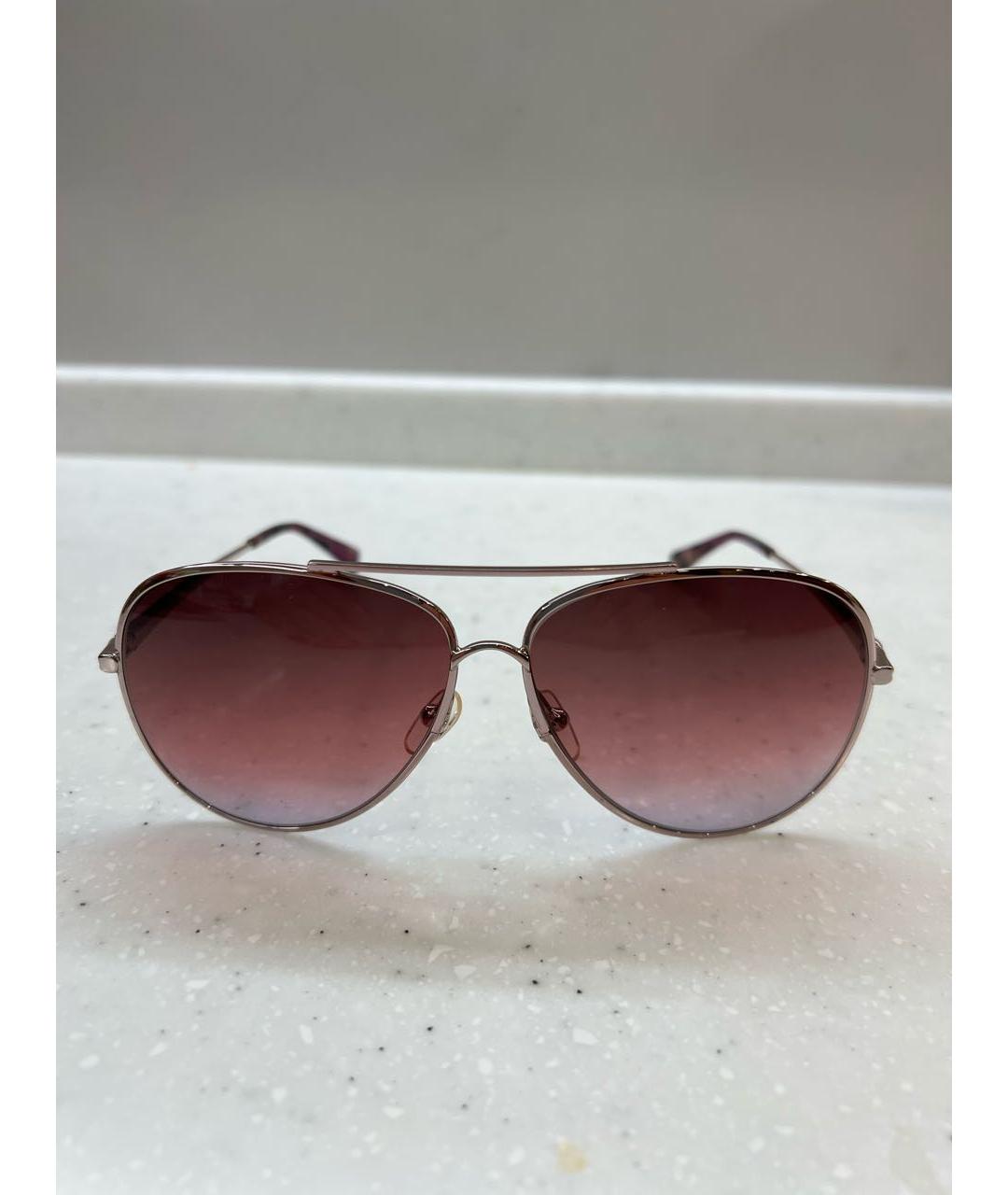 LONGCHAMP Розовые металлические солнцезащитные очки, фото 7