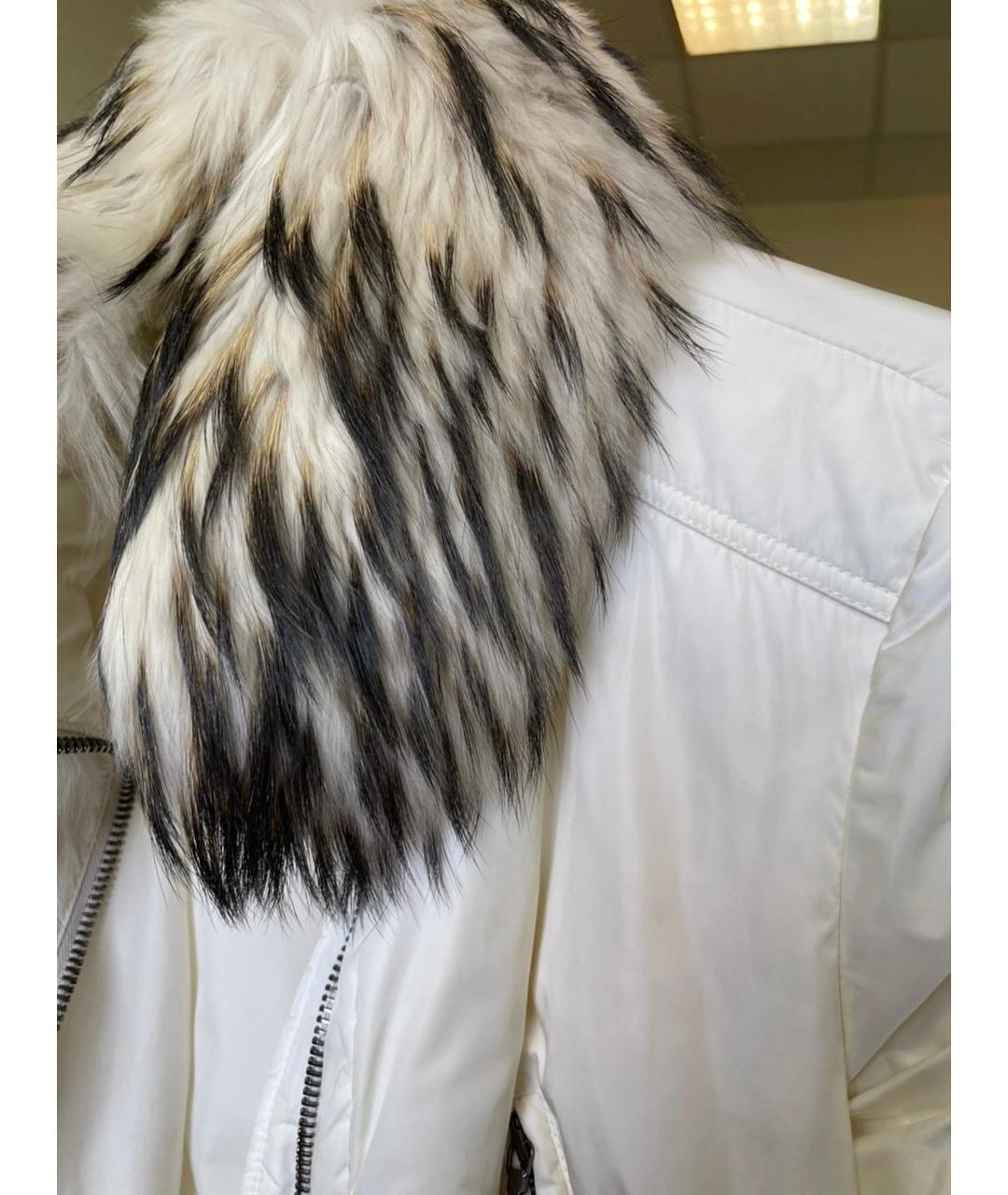 ROBERTO CAVALLI Белый пуховик, фото 7