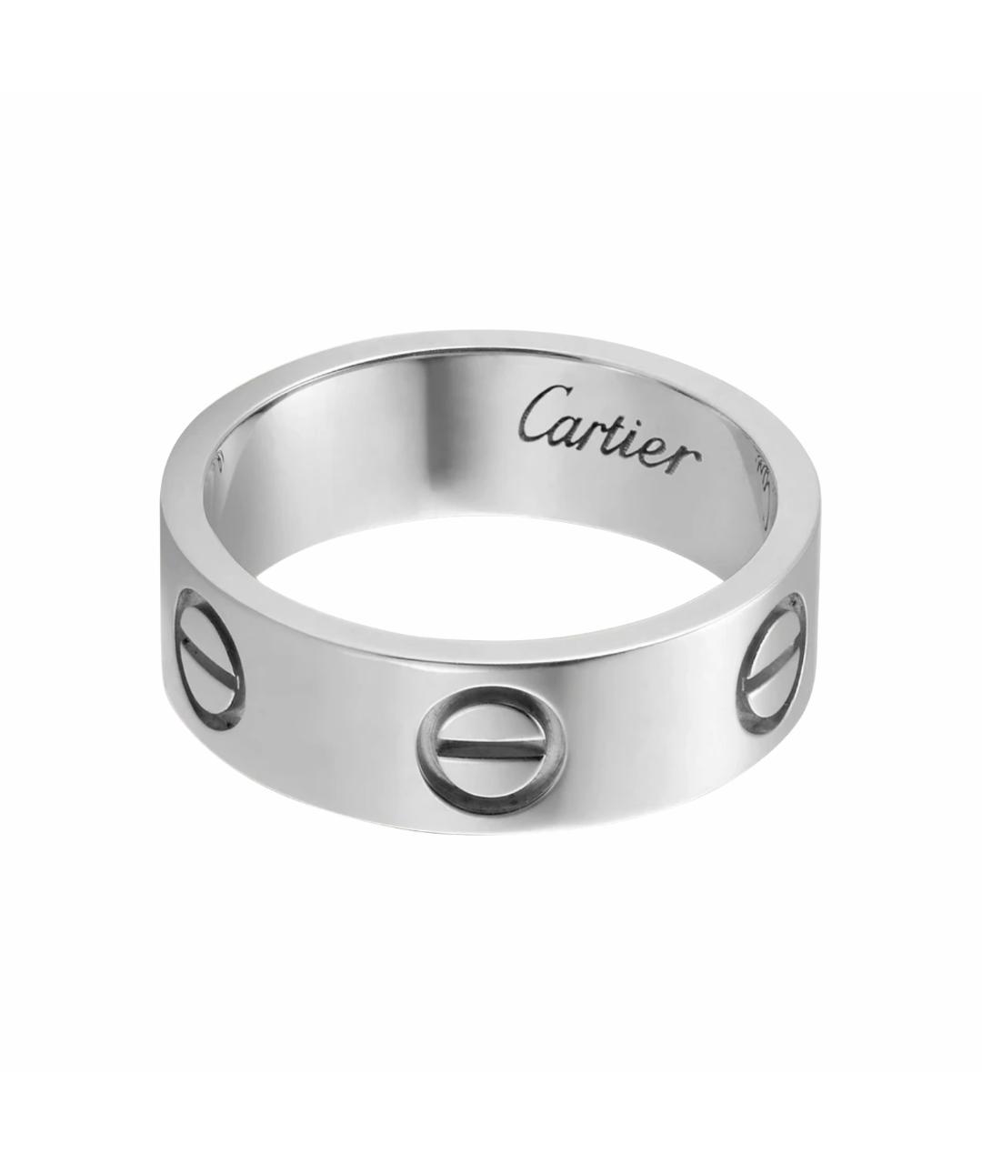 CARTIER Белое кольцо из белого золота, фото 1