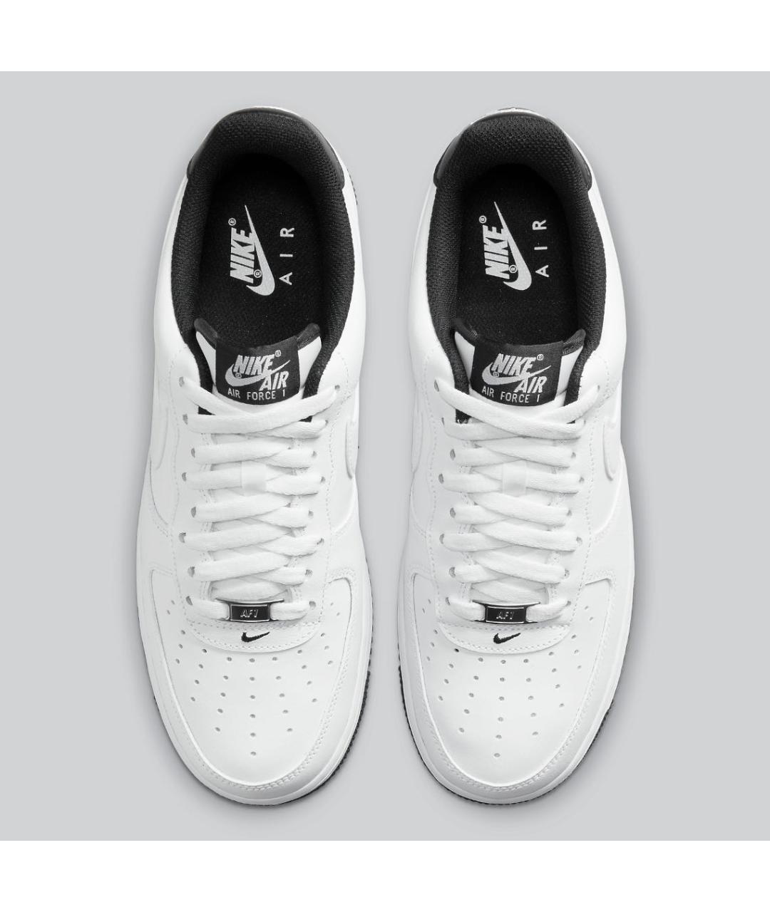 NIKE Белые кожаные низкие кроссовки / кеды, фото 3