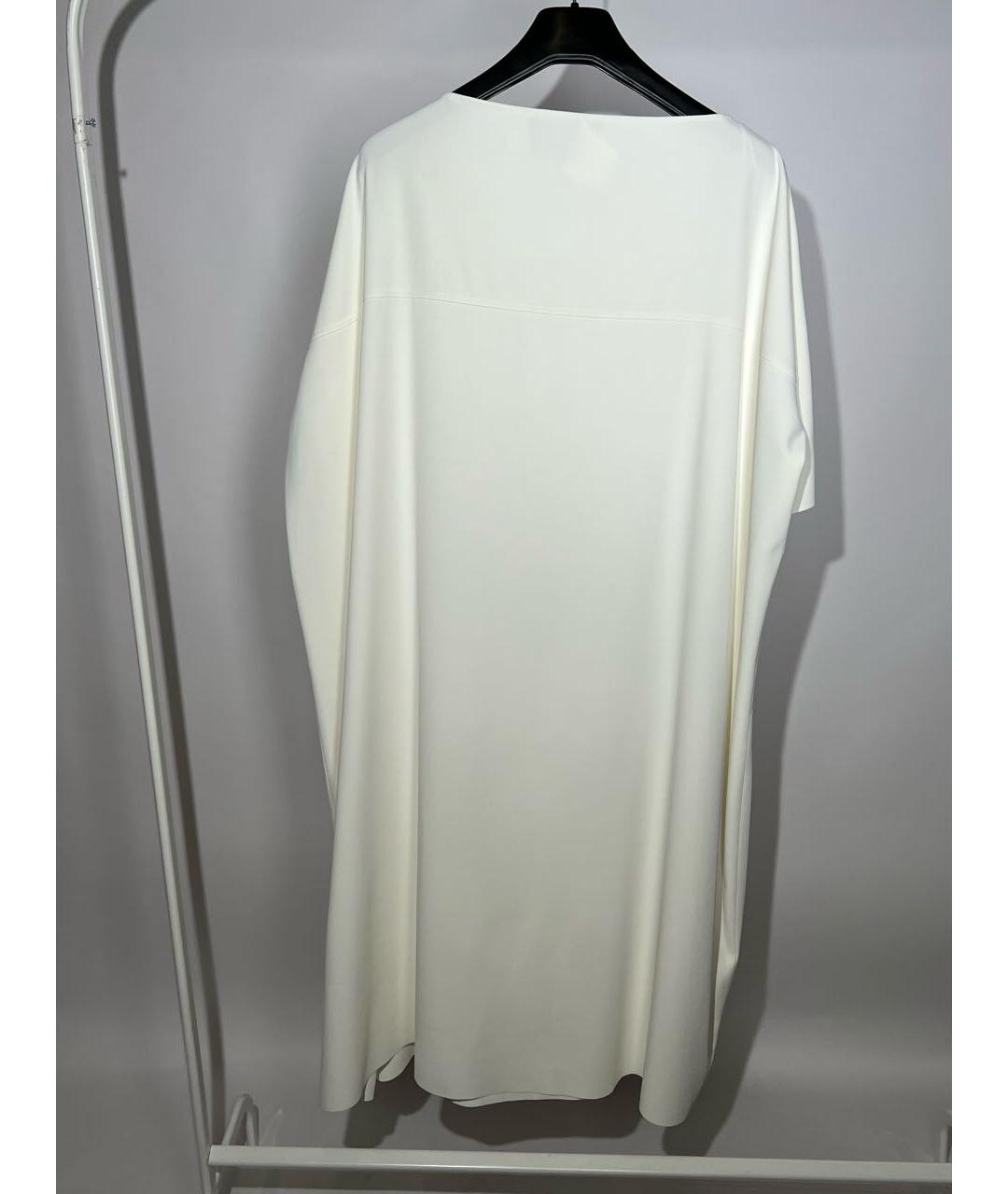 CEDRIC CHARLIER Белое повседневное платье, фото 3