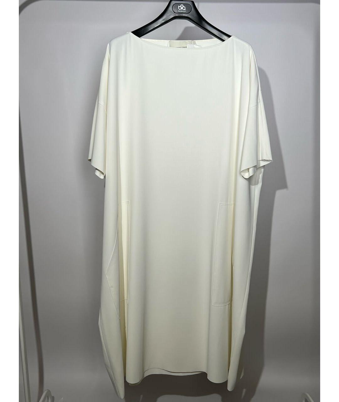 CEDRIC CHARLIER Белое повседневное платье, фото 7