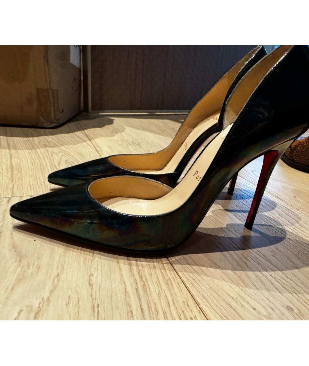 CHRISTIAN LOUBOUTIN Мульти кожаные туфли, фото 5