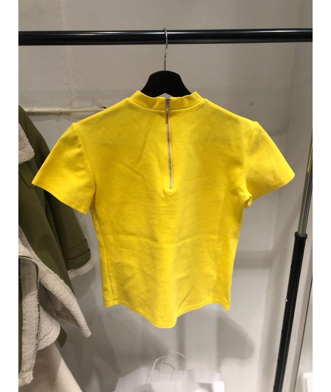 Hyein Seo Желтая хлопковая футболка, фото 2