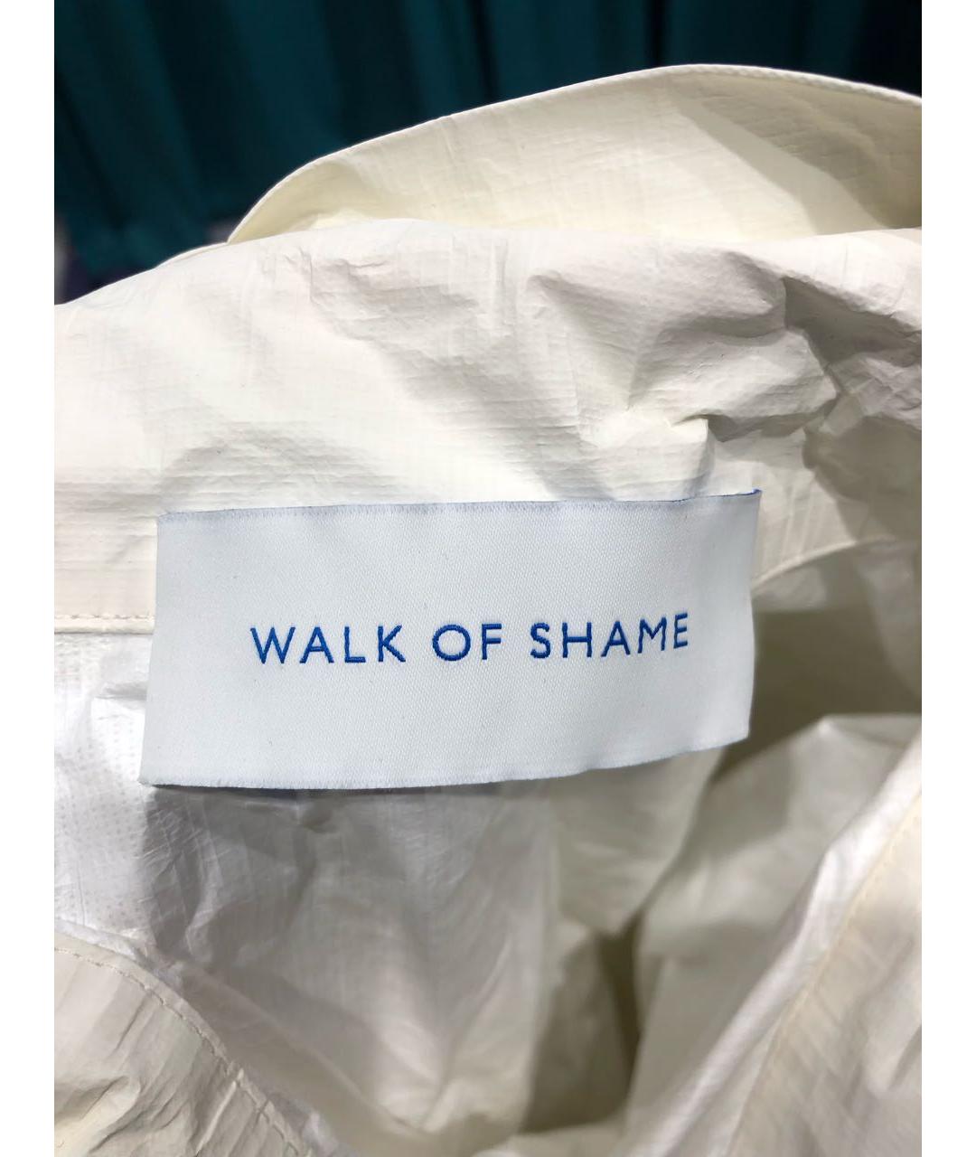 WALK OF SHAME Белая полиуретановая куртка, фото 3