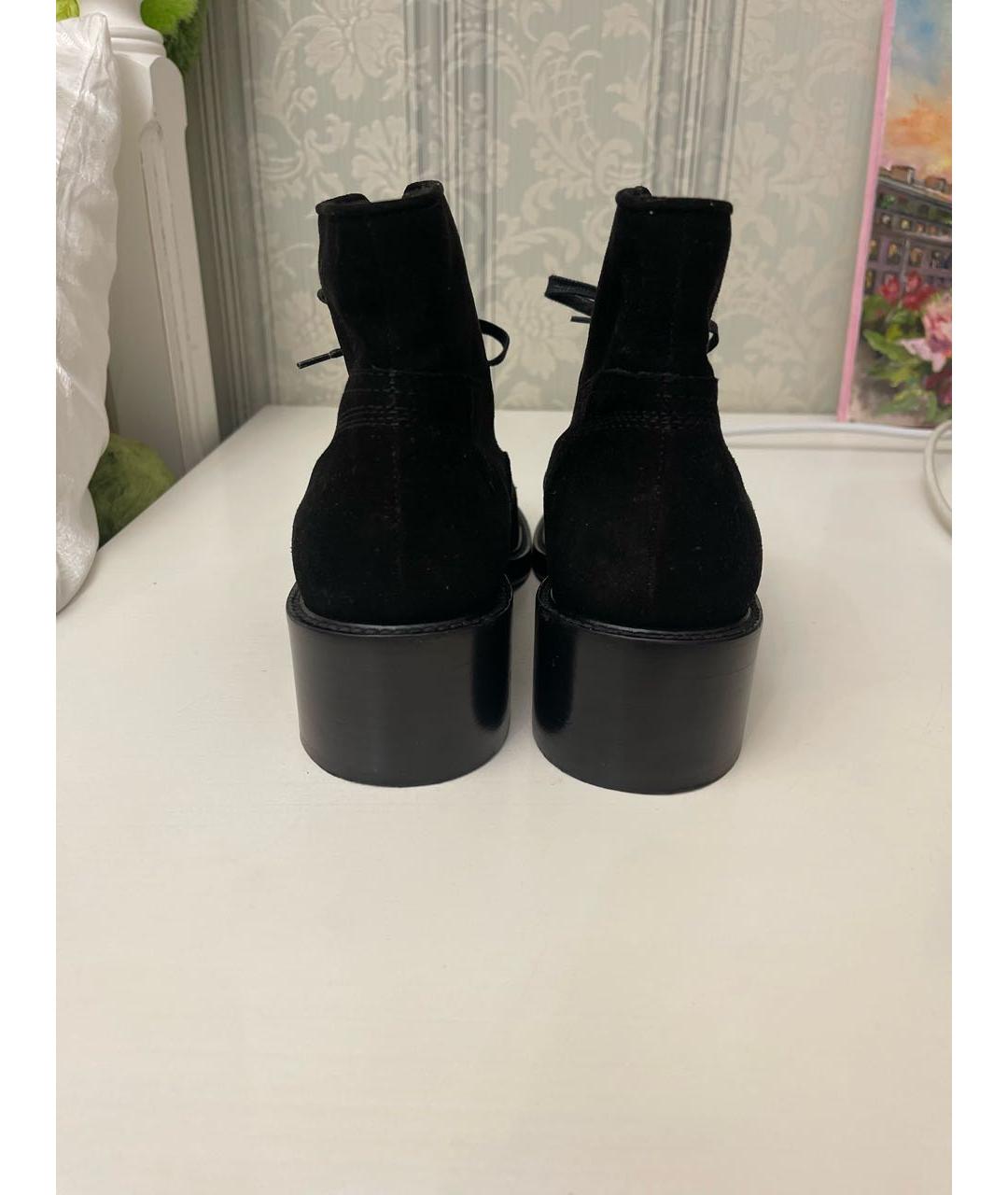 LAURENCE DACADE Черные замшевые ботинки, фото 4