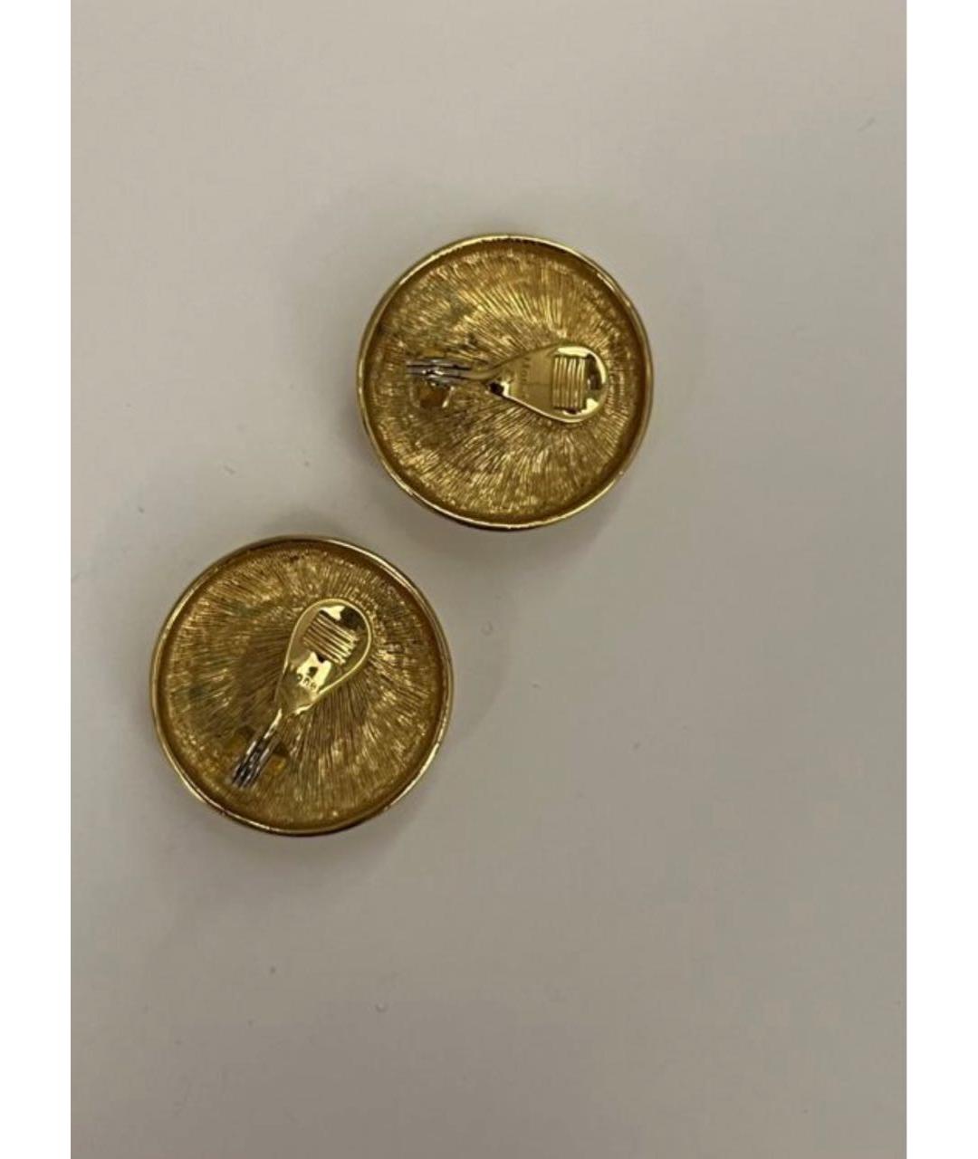MONET VINTAGE Золотые металлические клипсы, фото 2