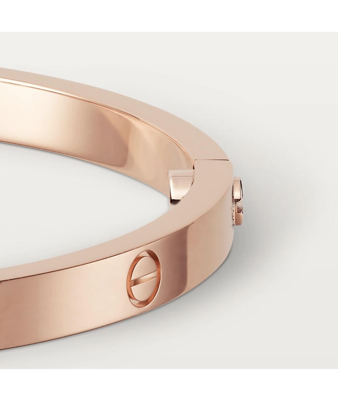 CARTIER Золотой браслет из розового золота, фото 4