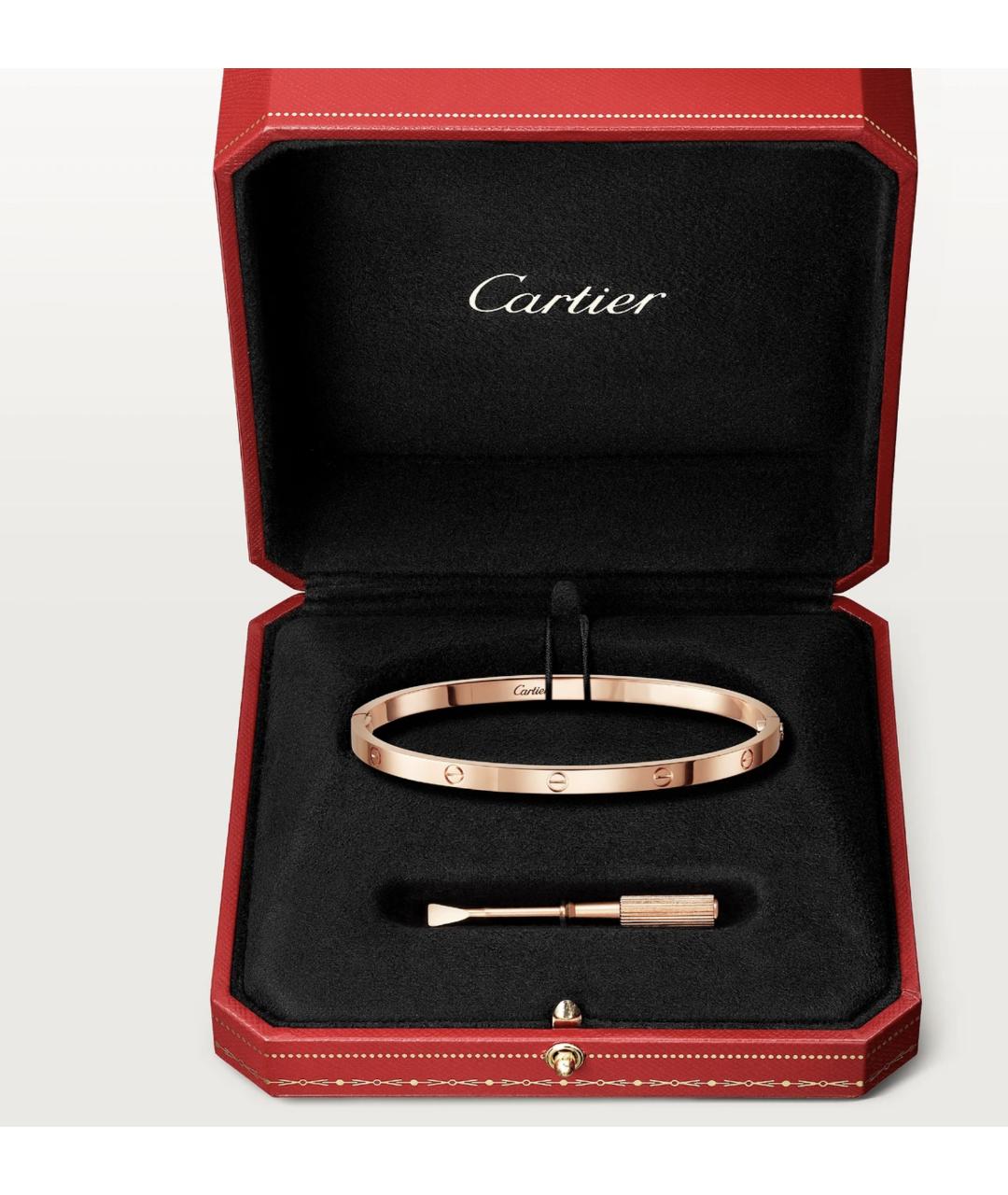 CARTIER Золотой браслет из розового золота, фото 8