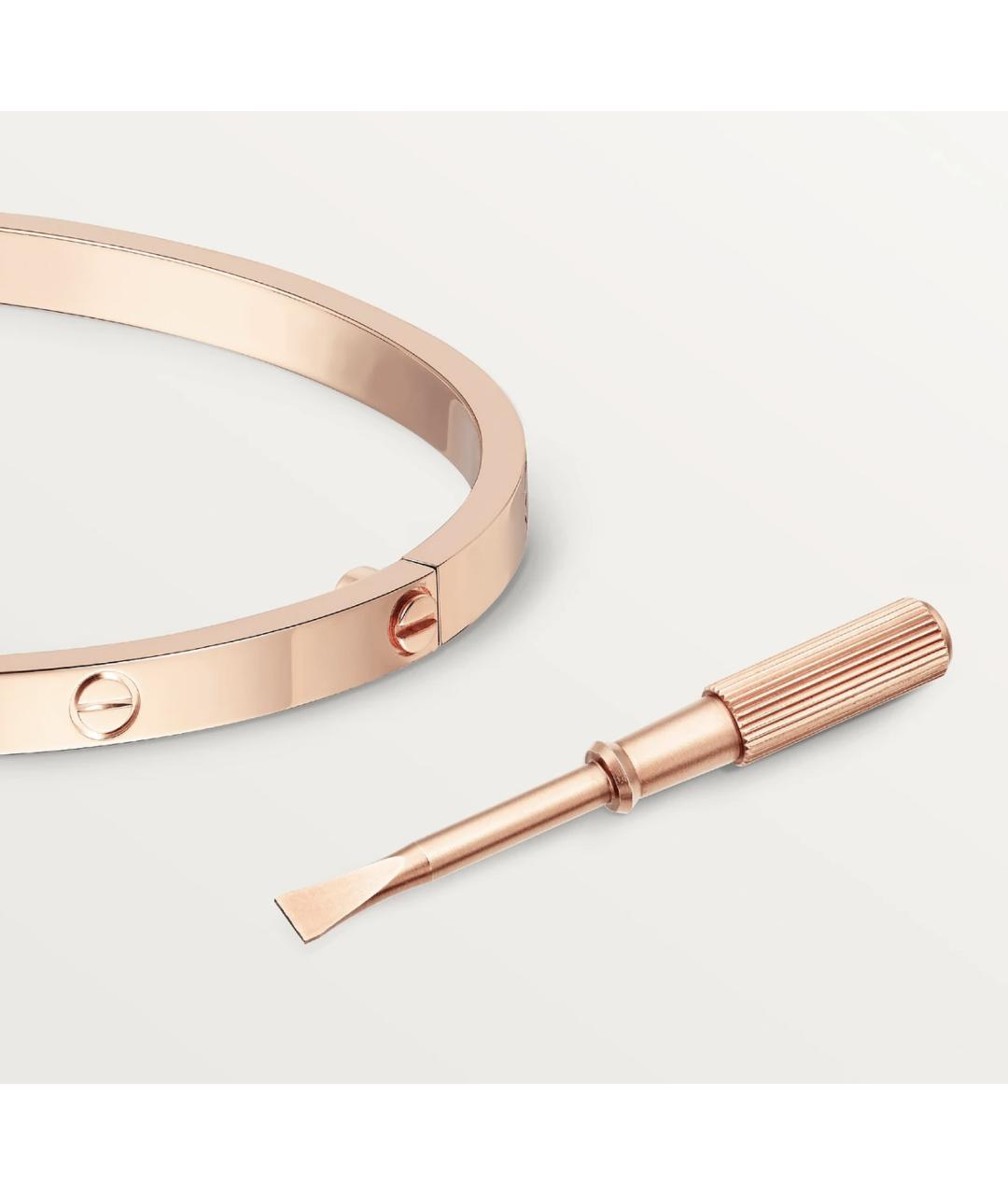 CARTIER Золотой браслет из розового золота, фото 5