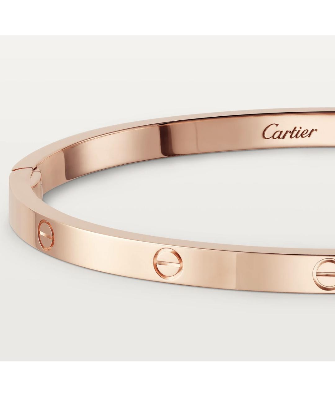 CARTIER Золотой браслет из розового золота, фото 3