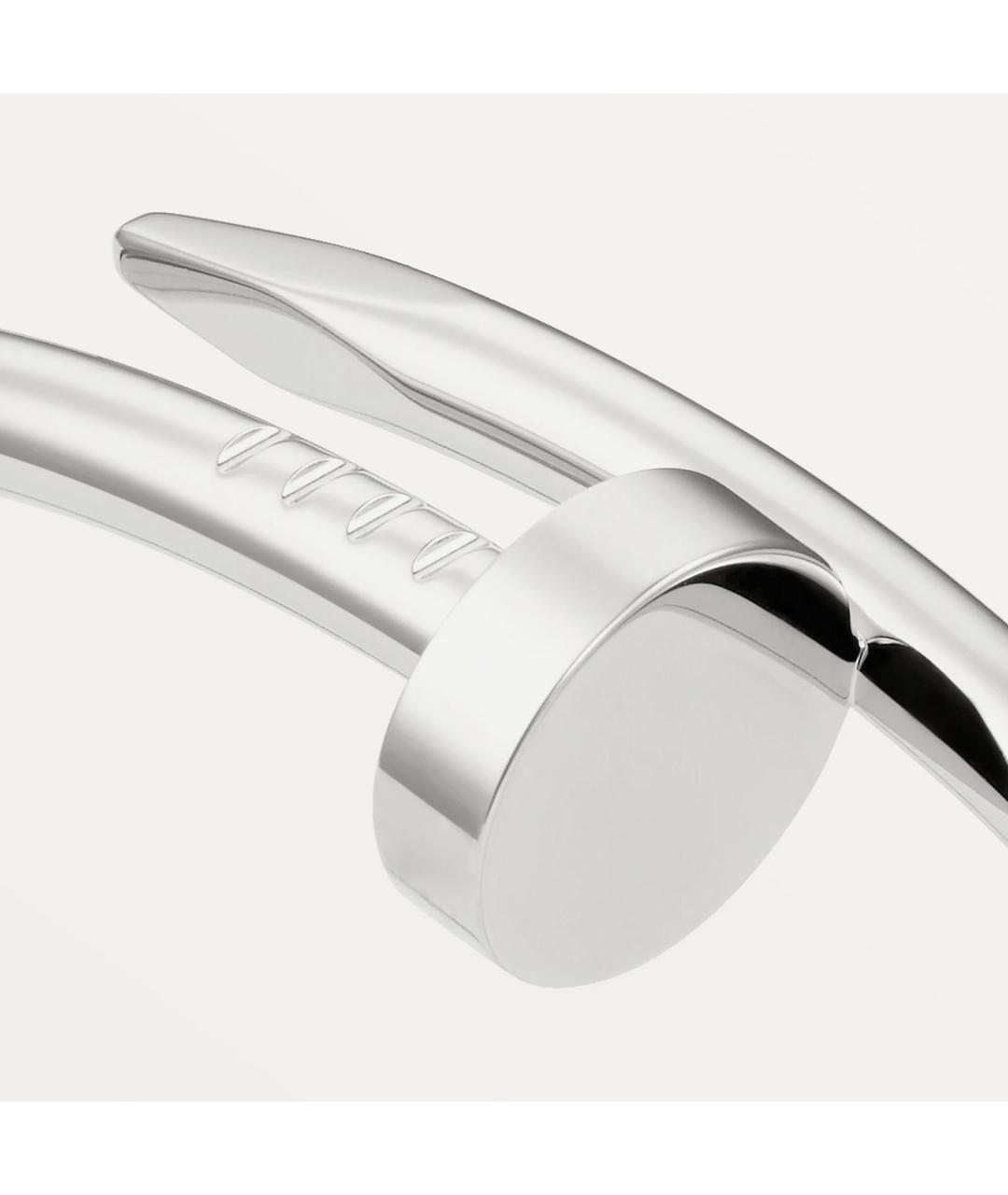 CARTIER Белый браслет из белого золота, фото 3