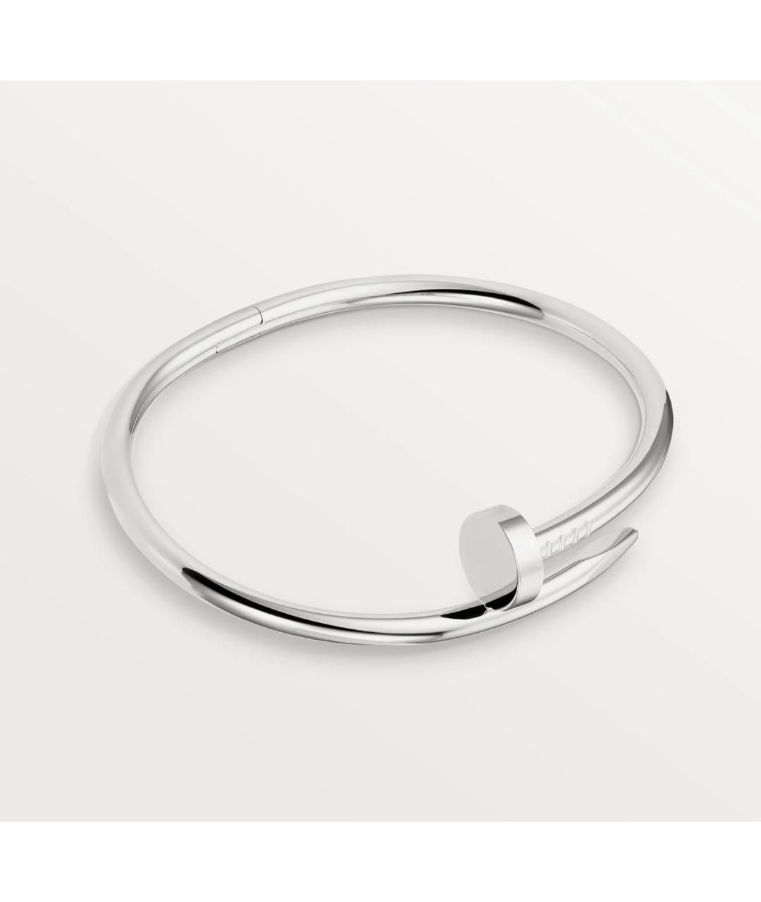 CARTIER Белый браслет из белого золота, фото 2