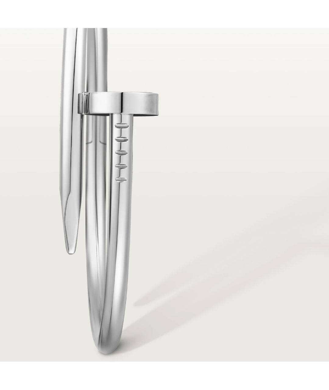 CARTIER Белый браслет из белого золота, фото 7