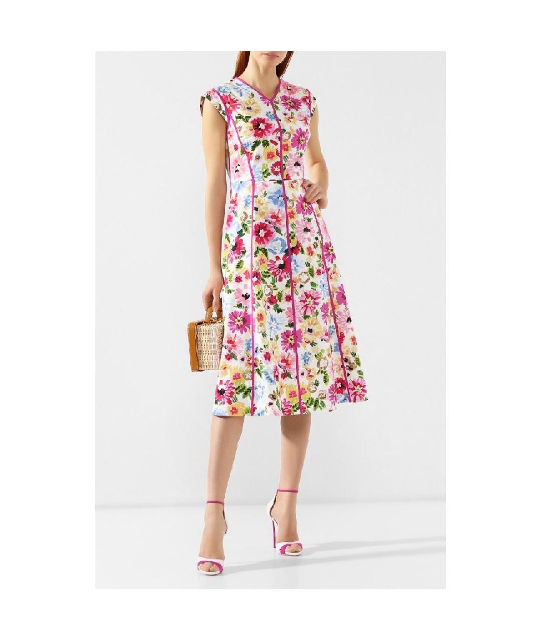 ESCADA Мульти хлопко-эластановый сарафан, фото 2