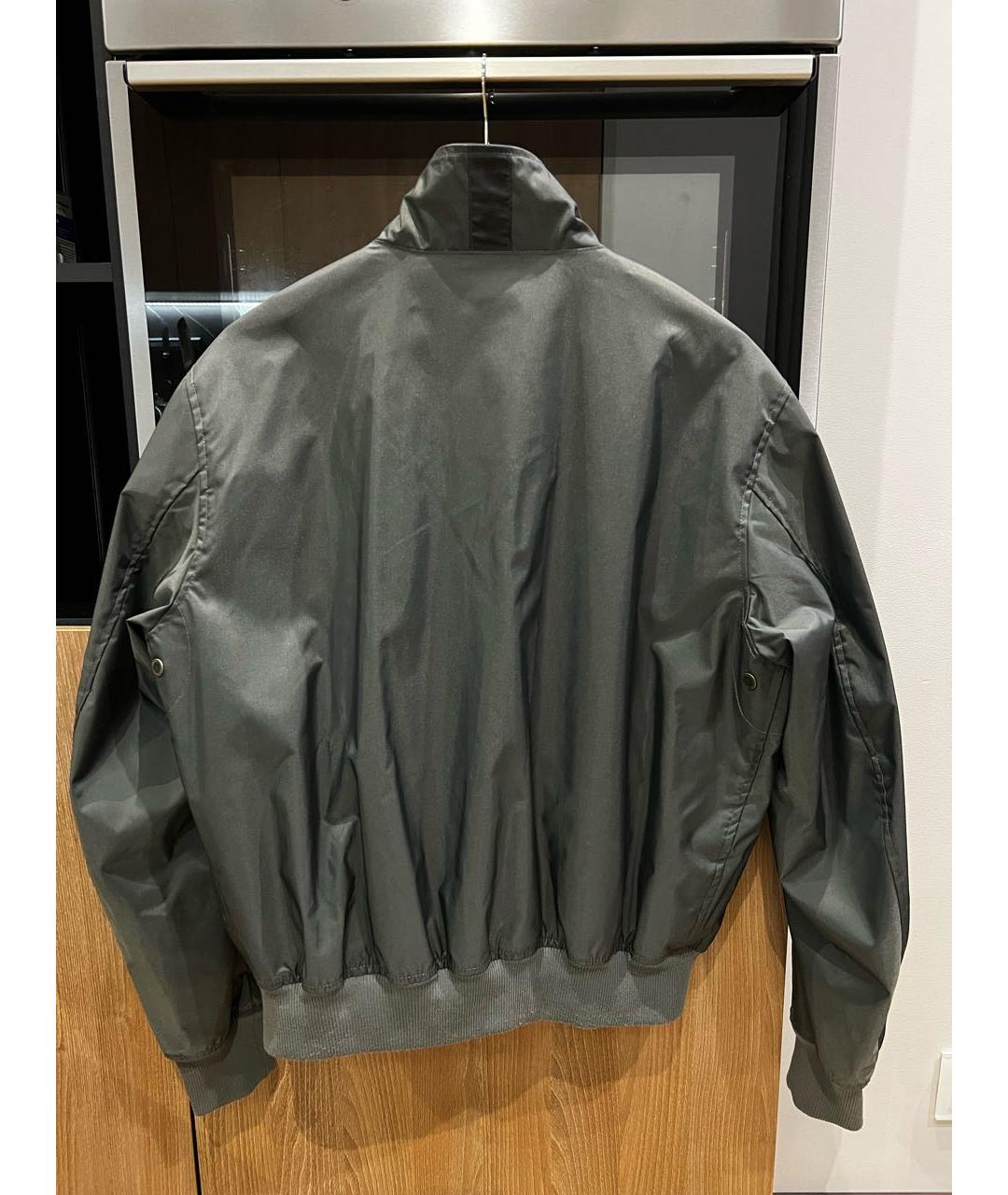 BELSTAFF Серая полиамидовая куртка, фото 2