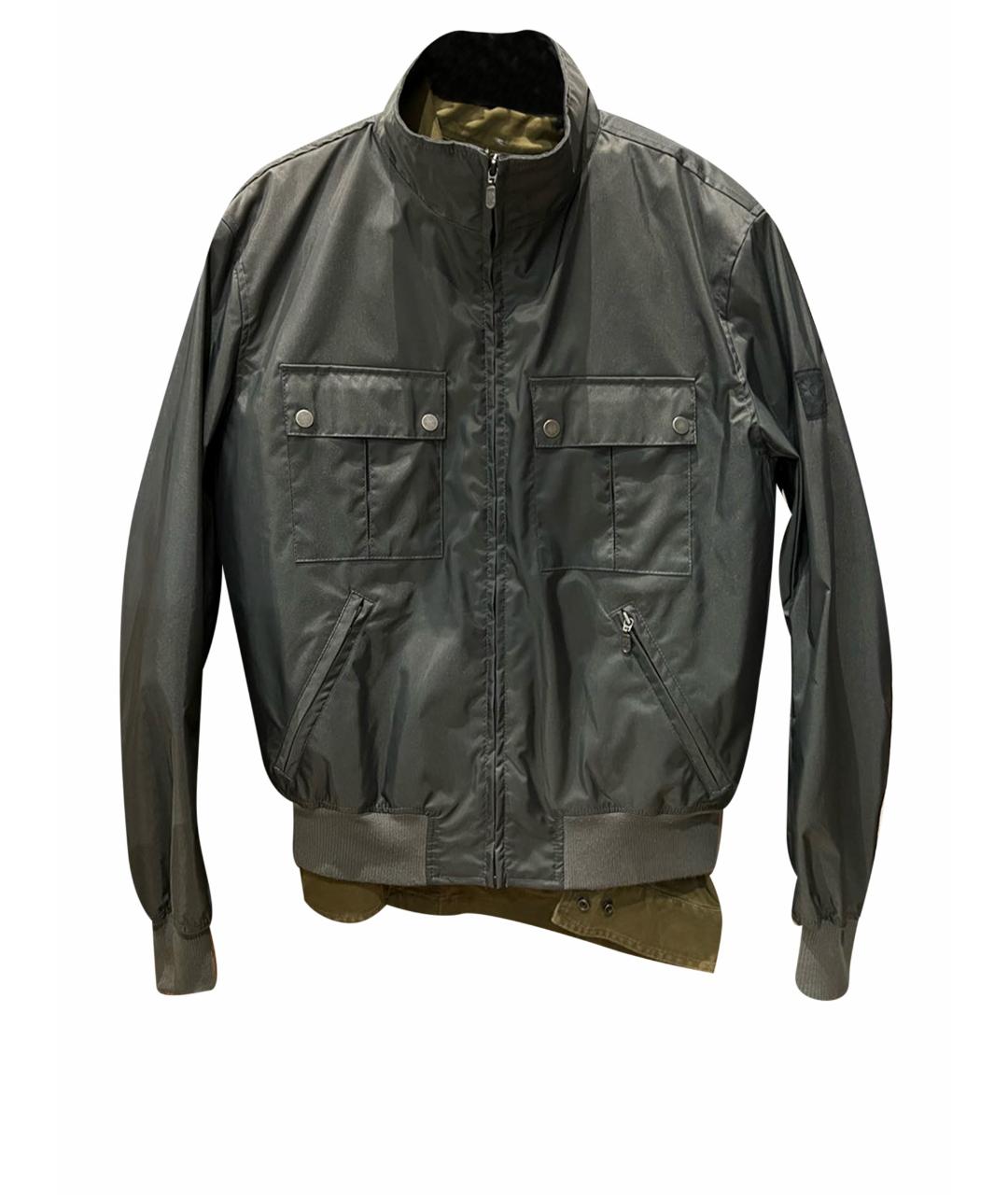 BELSTAFF Серая полиамидовая куртка, фото 1