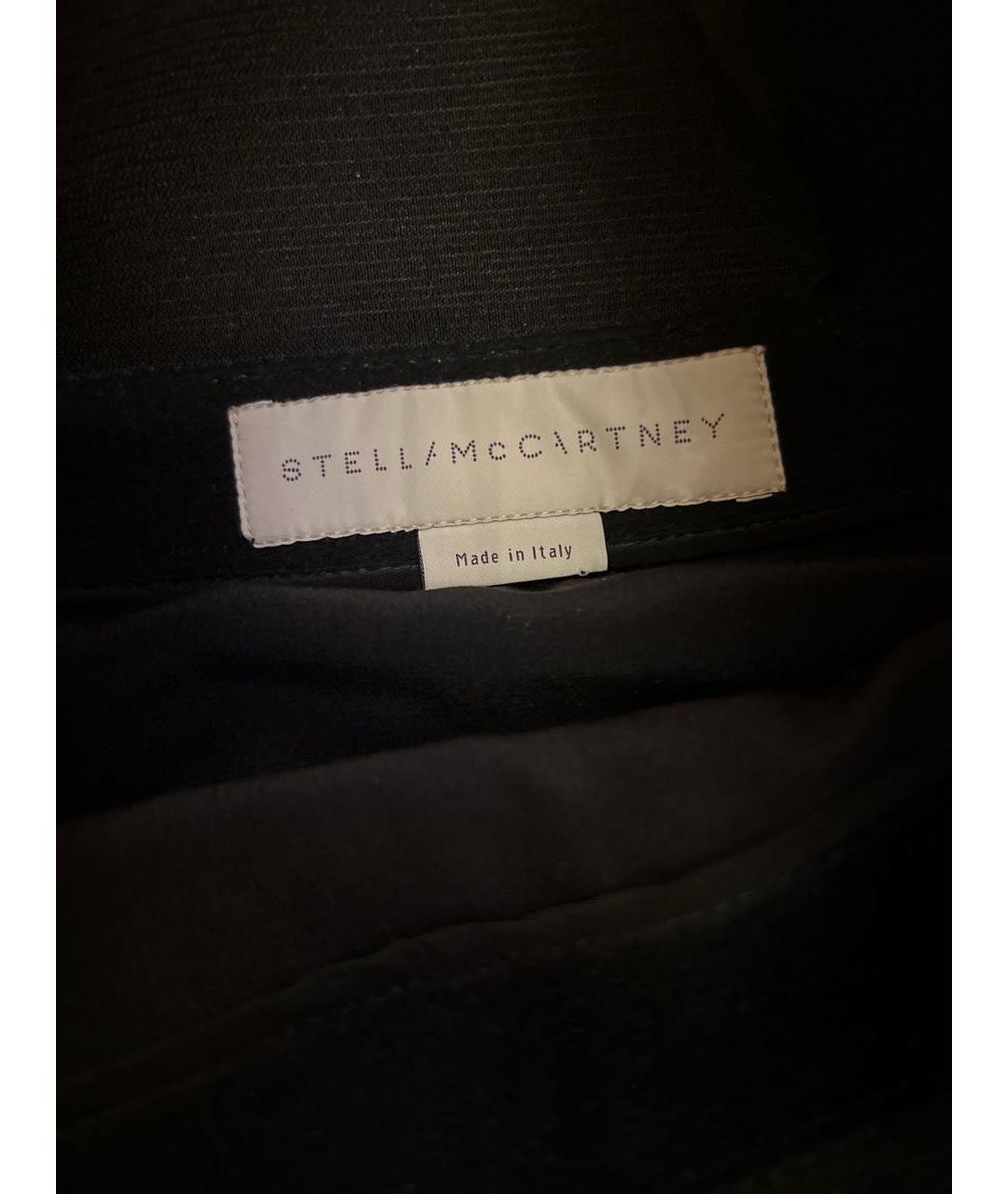 STELLA MCCARTNEY Черная шерстяная юбка мини, фото 3
