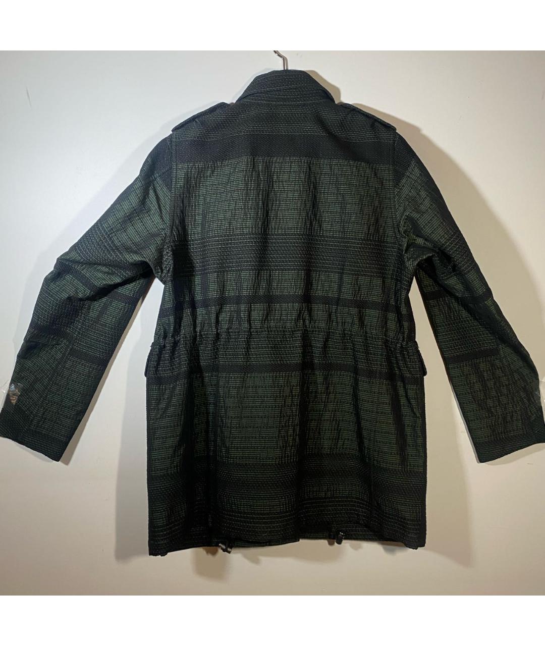 ISSEY MIYAKE Зеленый хлопковый жакет/пиджак, фото 2