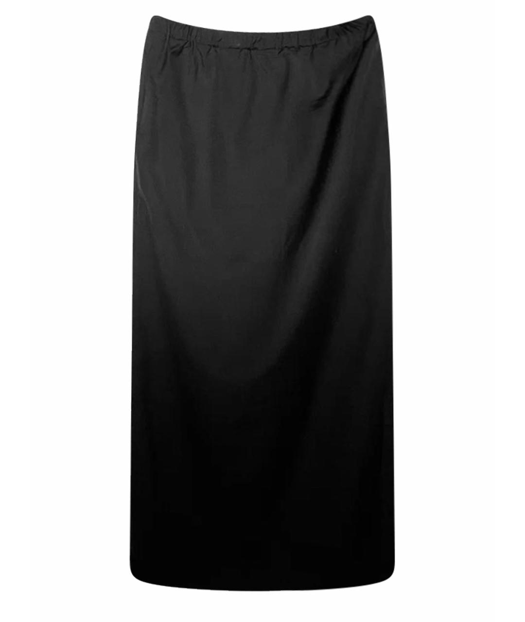 COMME DES GARÇONS Черная шерстяная юбка макси, фото 1