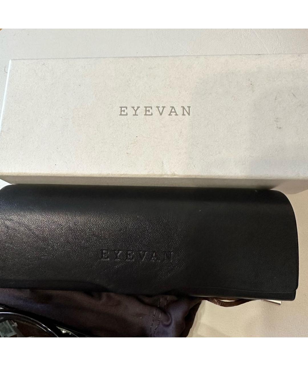 EYEVAN7285 Черные пластиковые солнцезащитные очки, фото 4