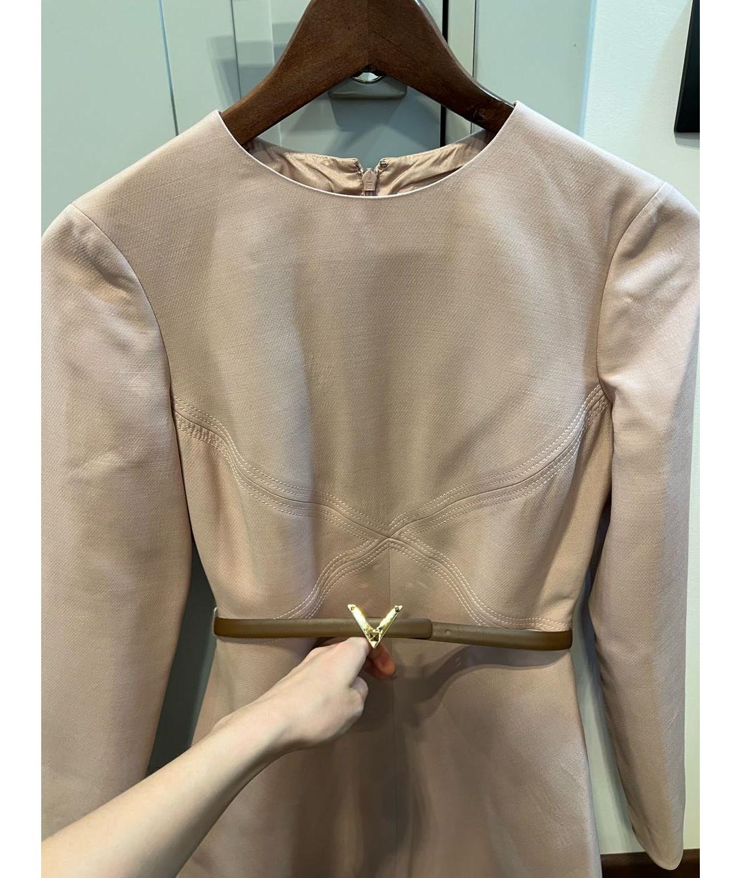 VALENTINO Розовое коктейльное платье, фото 3
