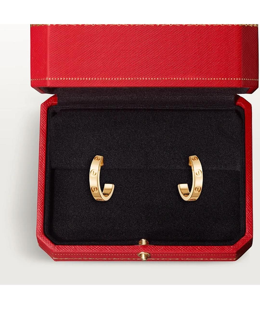 CARTIER Золотые серьги из желтого золота, фото 5