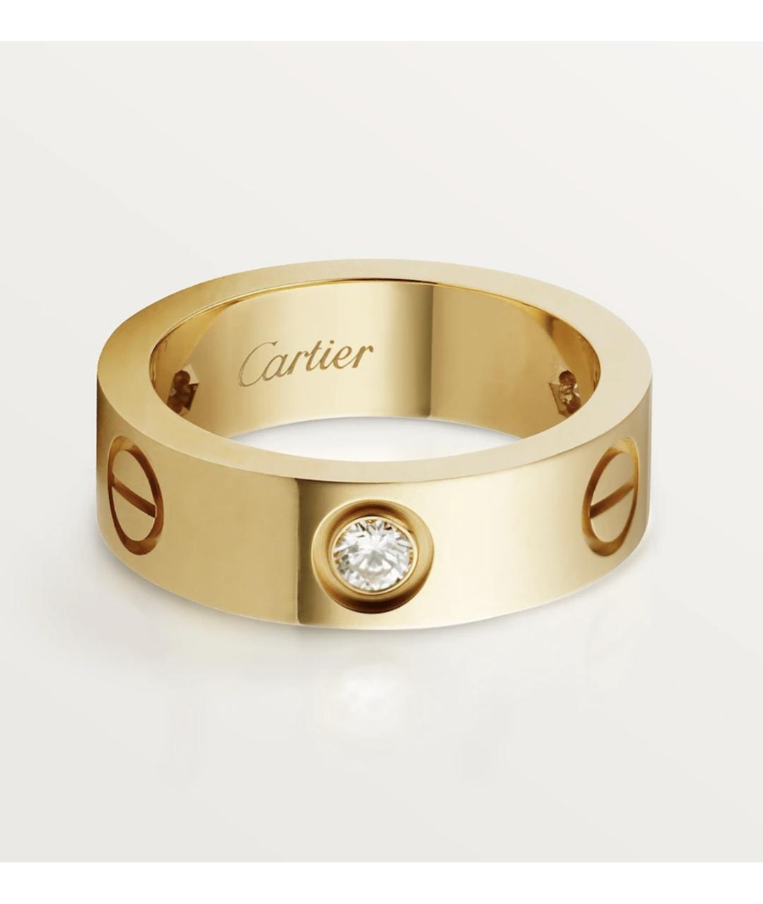 CARTIER Золотое кольцо из желтого золота, фото 2